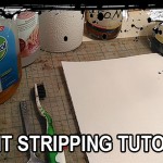Paint Stripping with Dettol