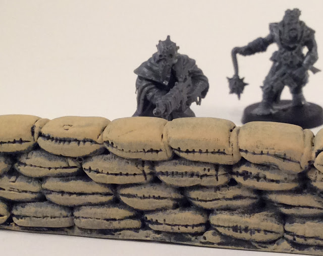 Review: 28mm Sandbags by 6 Squared Studios