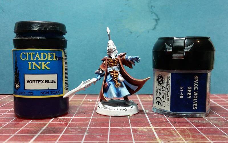 painting eldar aeldari farseer robes tutorial warhammer 40k glazes howto