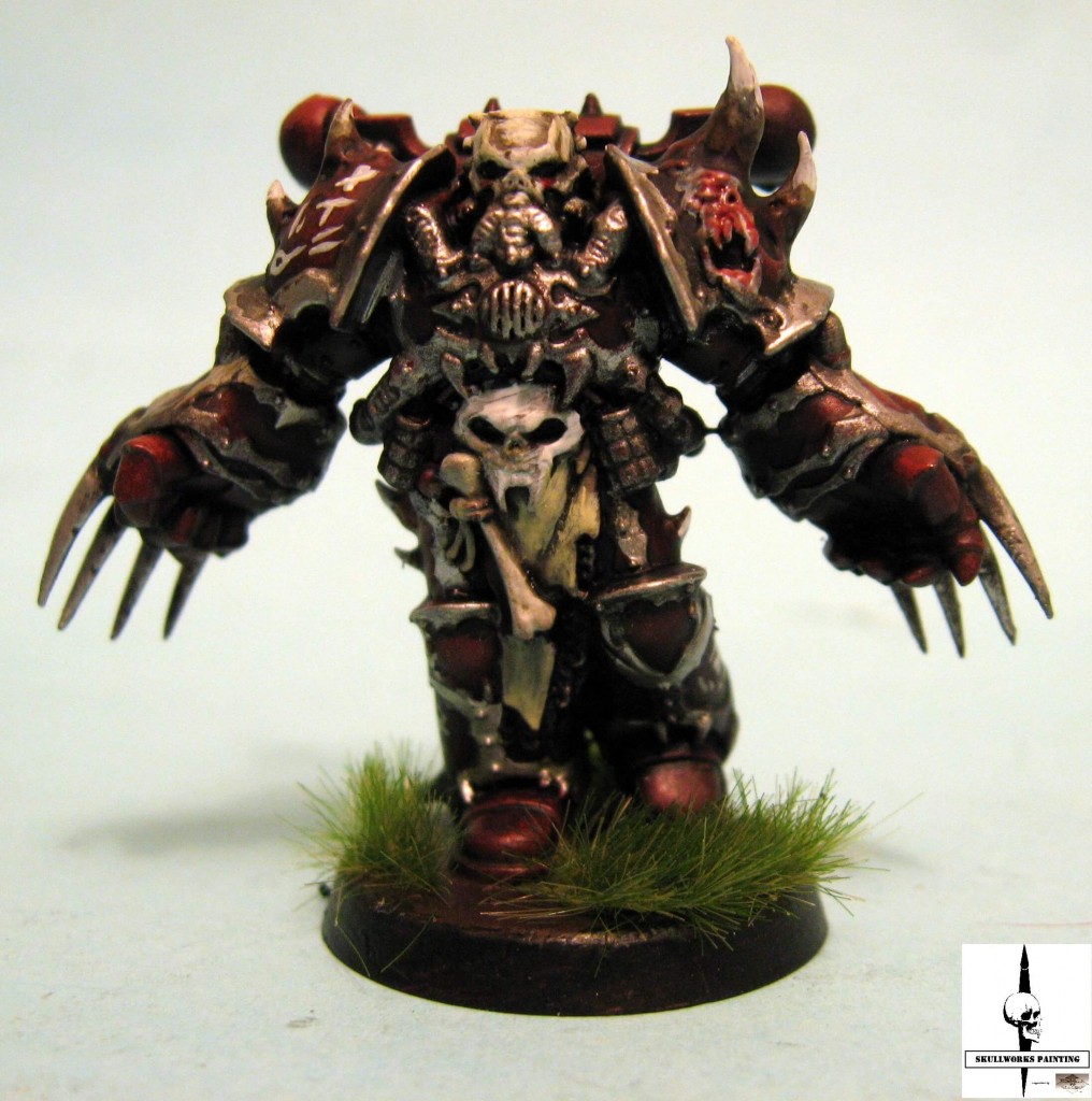 how to paint word bearers using zenithal painting techniques