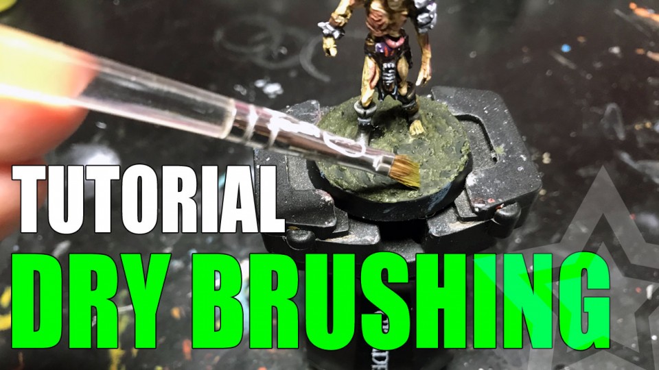 How to Dry Brush Miniatures