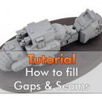 How to fill gaps on miniatures