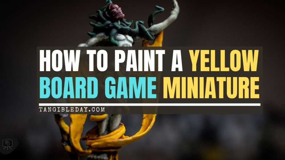 How to Paint Yellow on Miniautres