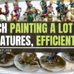 How to Batch Paint Miniatures