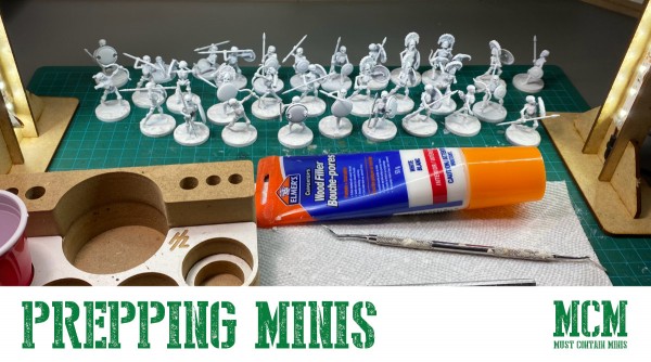 Tips & Advice on How to Prep Plastic Miniatures for Painting